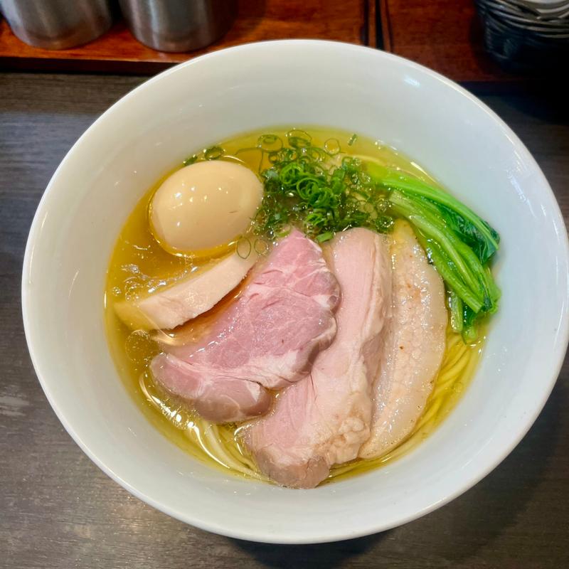 特製芳醇鶏そば 塩(麺や福はら)