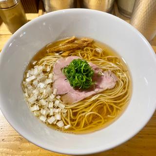 のど黒ラーメン 塩(のど黒らぁ麺 永屋)