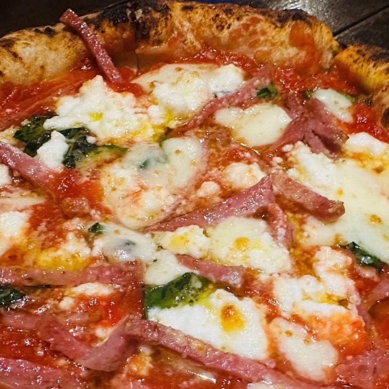 salame e ricotta(ピッツェリア・エ・バール・ラ・ボラッチャ)