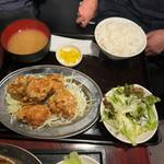 唐揚げ定食(肉バル アモーレ 新宿店)