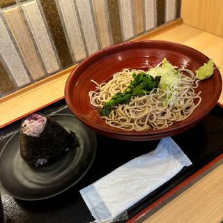 梅おむすびS 冷やしそば(箱根そば本陣 小田急エース南館店)