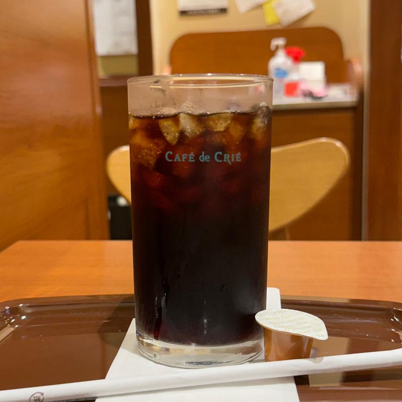 アイスコーヒー(M)(カフェ・ド・クリエ広小路通店)