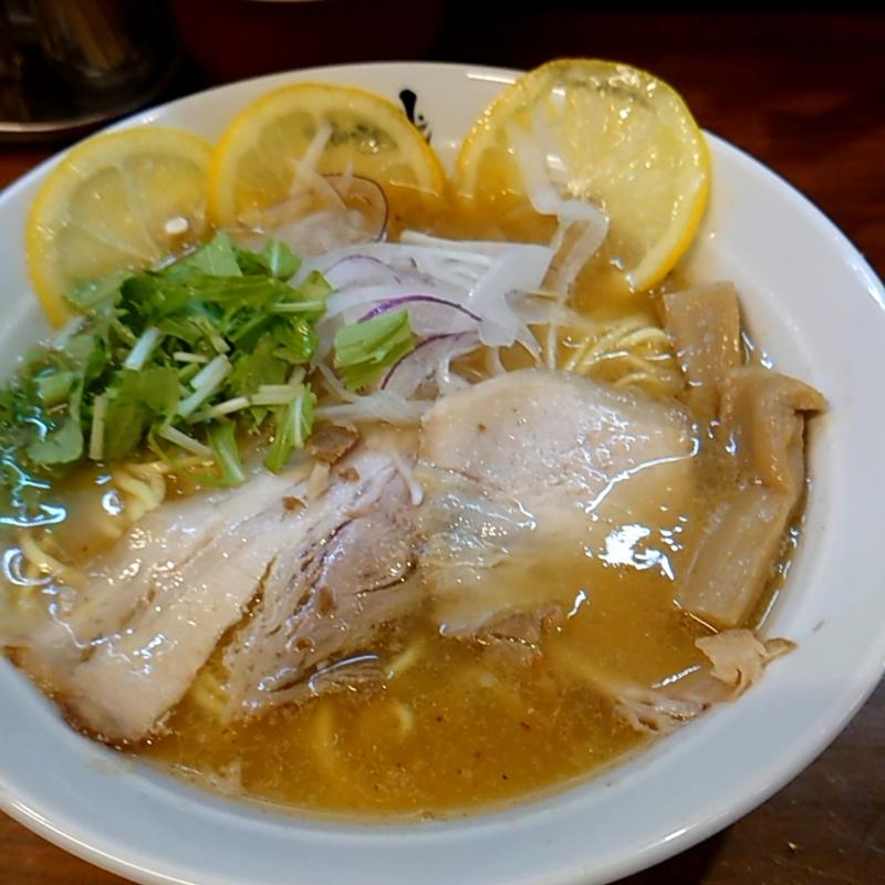 塩レモンラーメン(らーめん かつお拳 )