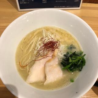 濃厚 塩 鶏白湯ラーメン(鶏白湯ラーメンぱいず本店)