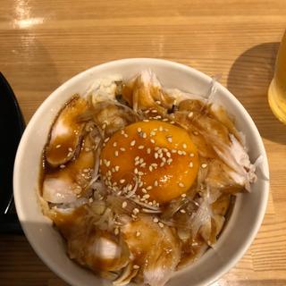 ミニ鶏チャーシュー丼(鶏白湯ラーメンぱいず本店)