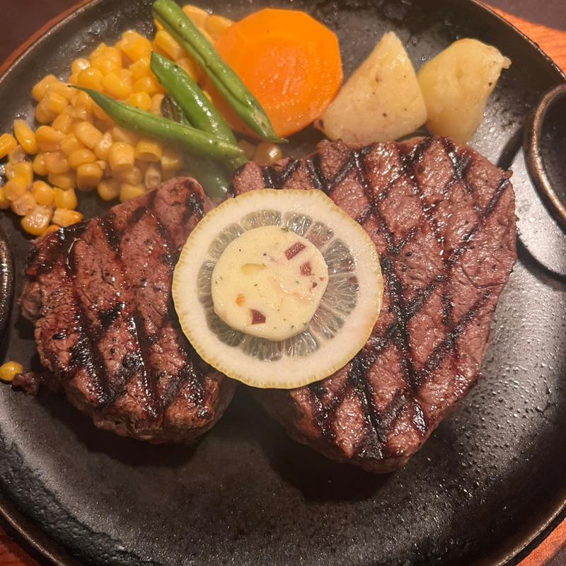 テンダーロインステーキ300g(ステーキハウス ニューテキサス)