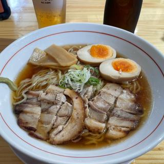 冷やし煮干しラーメン(北海道ラーメン・手作り餃子 かすが堂)