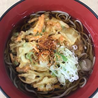 かき揚げ天そば(そば処 鷹（新幹線改札内）)