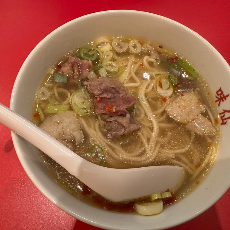 ホルモンラーメン(味仙 中部国際空港店 （ミセン）)