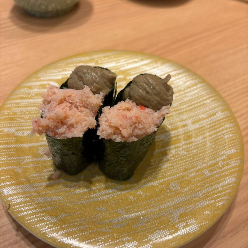 カニ味噌(回し寿司活 グランデュオ蒲田店)