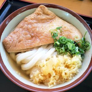 かけうどん お揚げ(手打ちうどん ますや)