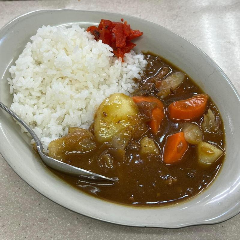 野菜カレー(立喰処 どん亭)