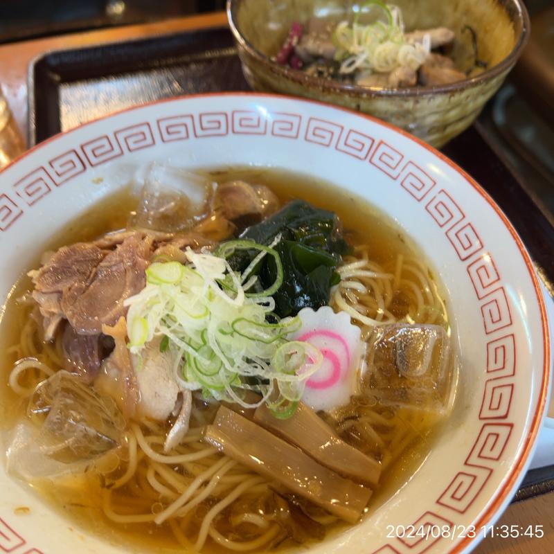 かぶり丼肉中華セット(河北や （かほくや）)