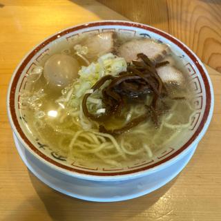 中華そば 玉子付き(中華そば専門 田中そば店 新橋店)