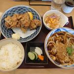 唐揚げランチ(うどん茶屋俵屋 )