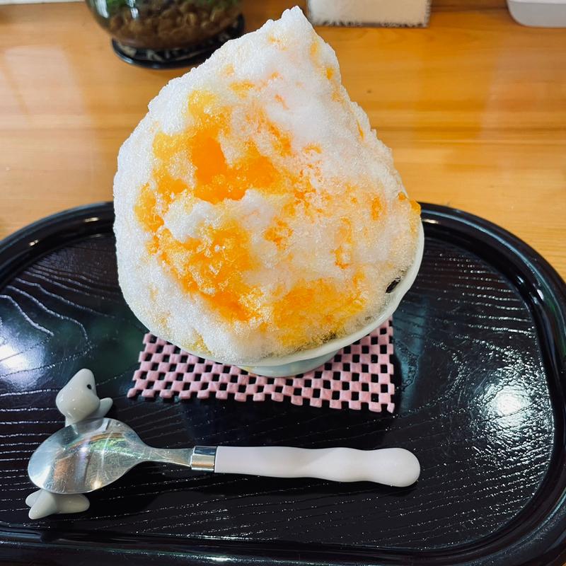 マンゴーかき氷(かき氷🍧メダカ屋🐟ごえんさん)
