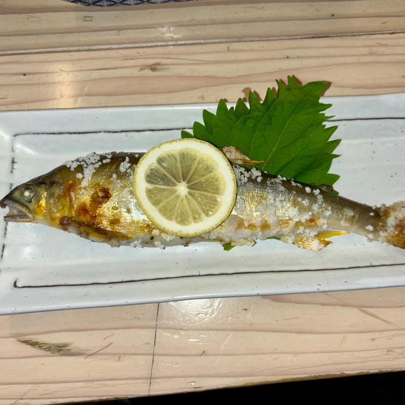 あゆ塩焼き(大)(筑豊や)