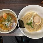 芳醇 鶏白湯味玉つけ麺(麺屋 藤しろ 三軒茶屋店)