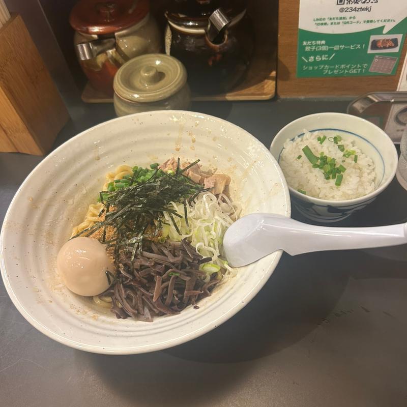 まぜそば(博多らーめん とんこつ家 高菜 )