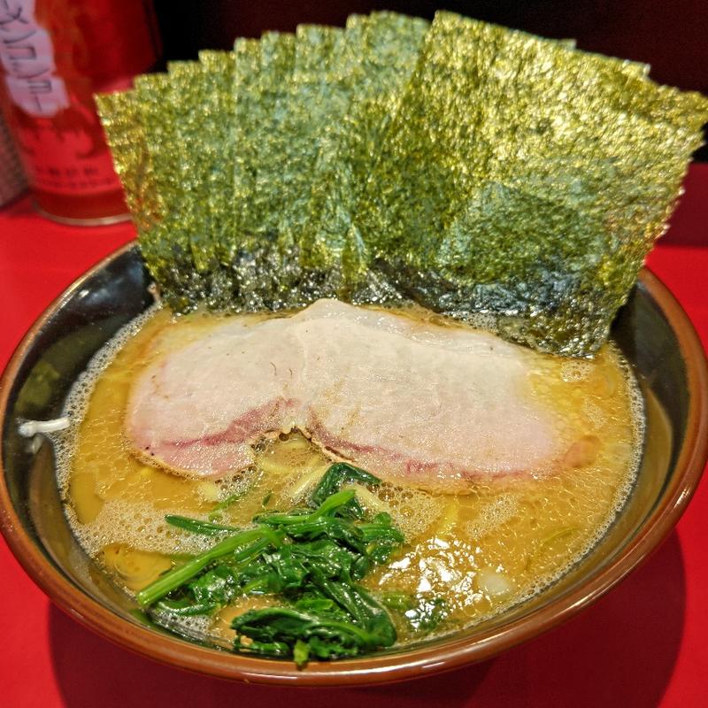 並＋のり(横浜ラーメン真砂家)