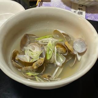 アサリの酒蒸し(瀧ずし )