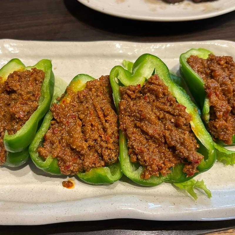 ピーマン肉詰め(牛タン焼専門店 司 東口ダイワロイネットホテル店 )