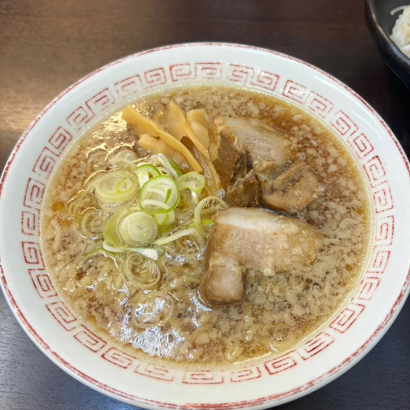 背脂しゅうゆラーメン(喜多方食堂 )