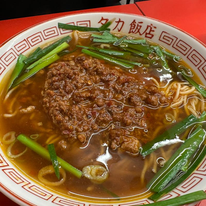 台湾ラーメン(タカ飯店)