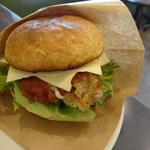 サルサチキンハンバーガー