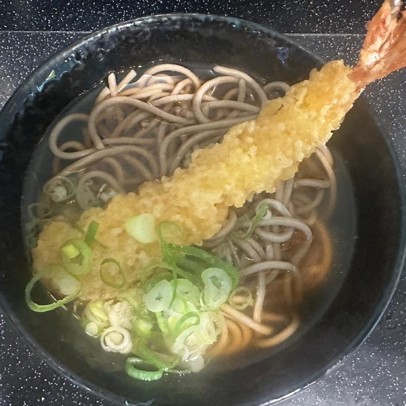 えび天そば(今庄そば 福井駅改札外店)