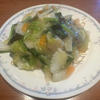 海鮮入り野菜あんかけ焼きそば(黄老 西宮店 （オウロウ）)