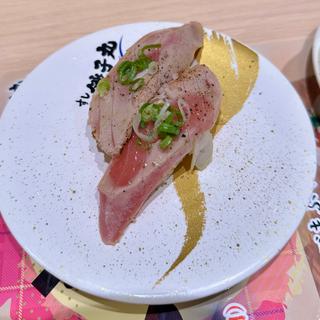 中とろバター炙り(すし銚子丸 亀戸店)