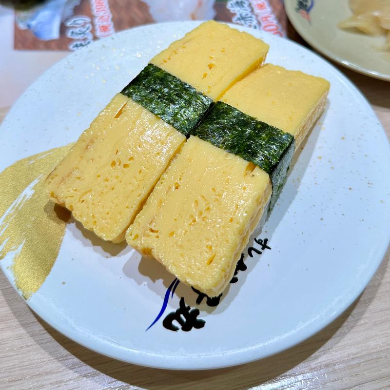 にぎり玉子(すし銚子丸 亀戸店)