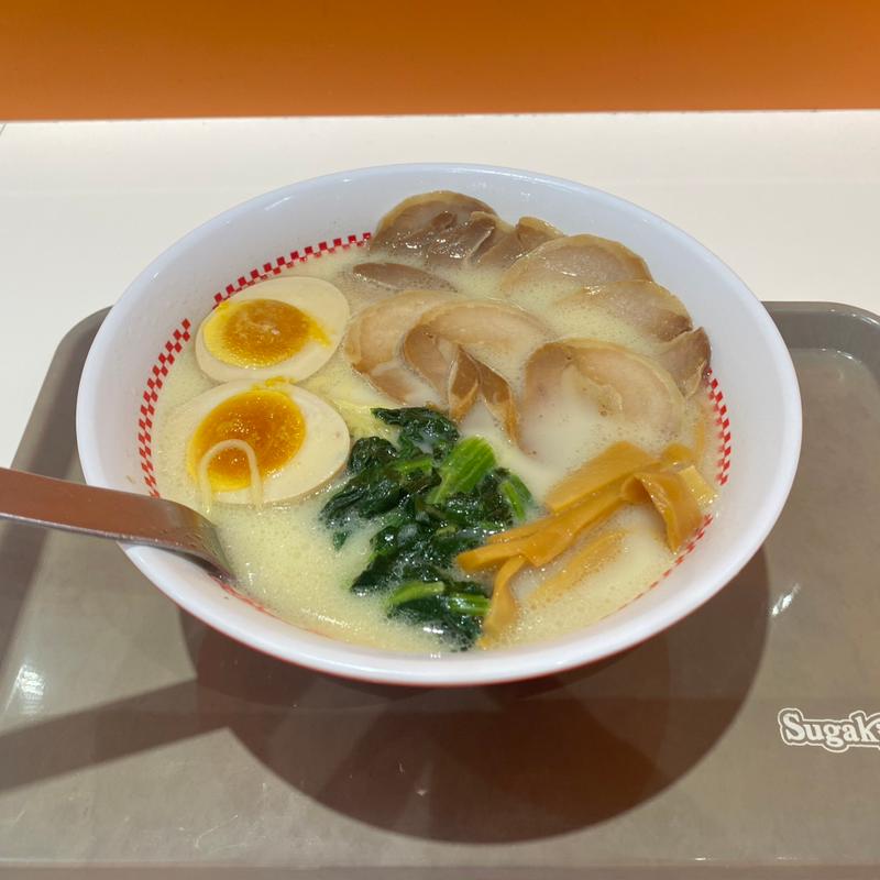 濃い味ラーメン(肉マシマシ8枚)(スガキヤ)