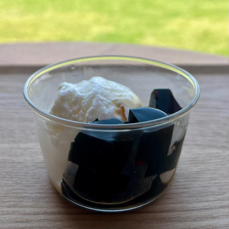 コーヒーゼリー(ブルーボトルコーヒー 豊洲パークカフェ)