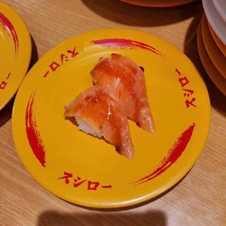 サーモンたれ(スシロー 堺百舌鳥店)