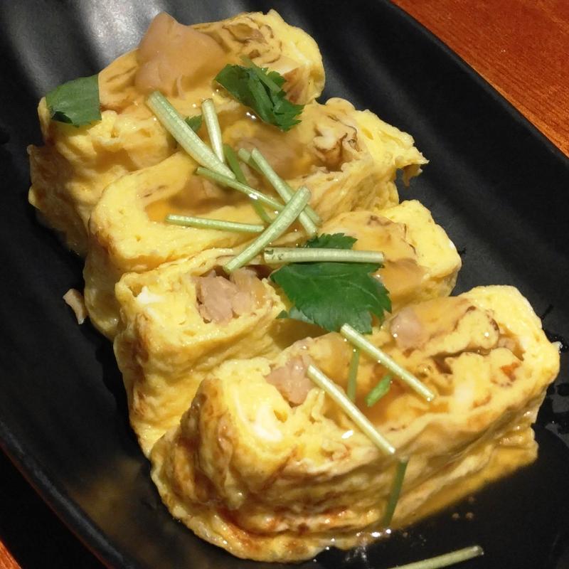 鶏の親子巻き(鳥元 ミューザ川崎店)