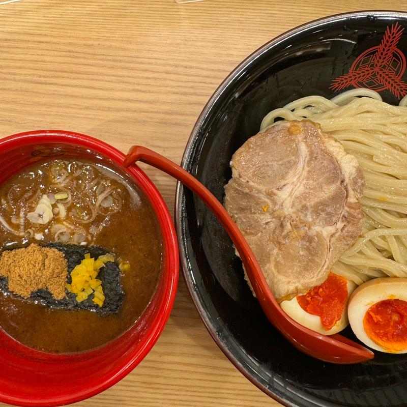 チャーシュー玉子つけ麺(三田製麺所 水道橋店)