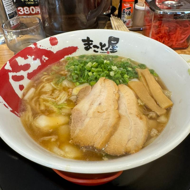 鶏じゃんラーメン(牛骨ラーメンまこと屋 茨木舟木町店)
