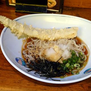 あなご天ぶっかけうどん(うどん屋麺之介)