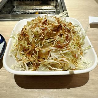 キャベツチョレギ(タレ焼肉、塩ホルモン まるきん食堂 渋谷店)