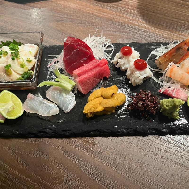 造り盛り(天びん棒)