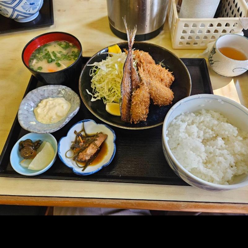 アジフライ定食(むすび屋 )