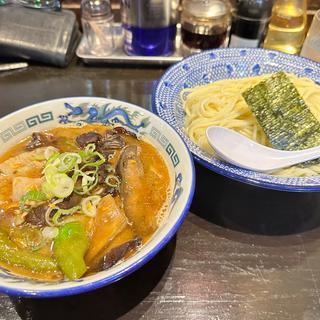 秋刀魚節のつけ麺(柳麺まる重)