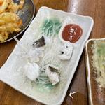 鱧の湯引き(酒の奥田)