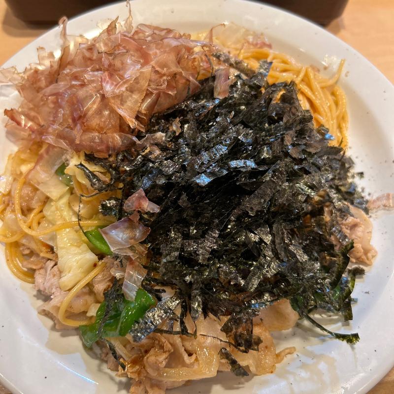 焼きそば風スパゲティ(チロリン村 南2条店)