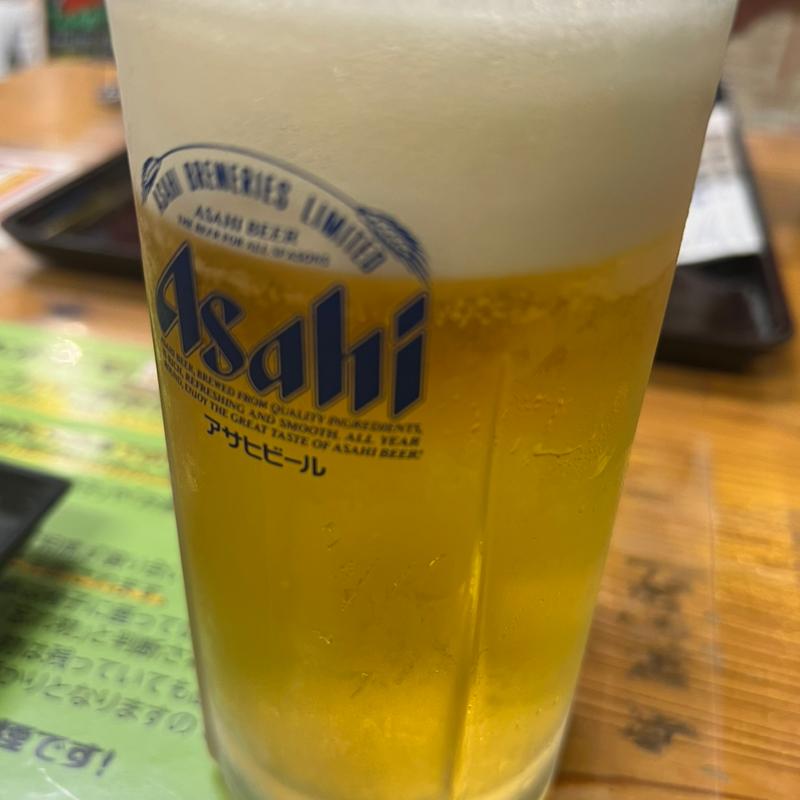生ビール(高知名物 日曜市のいも天 ひろめ市場店)