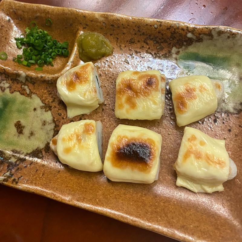 笹かまチーズ焼き(おでん三吉 （さんきち）)