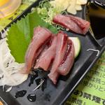 カツオの新子の刺し身