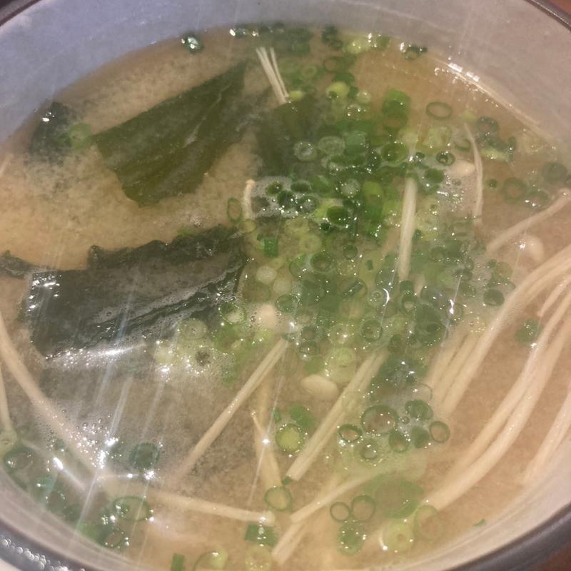 特製味噌汁(焼肉どらごん 警固本店)